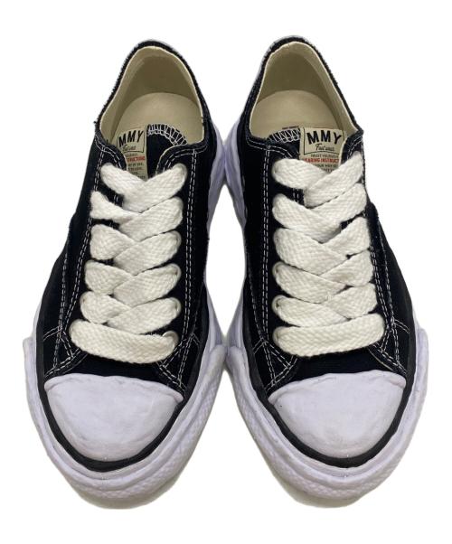 Maison MIHARA YASUHIRO（メゾン ミハラ ヤスヒロ）Maison MIHARA YASUHIRO (メゾン ミハラ ヤスヒロ) ローカットスニーカー ブラック×ホワイト サイズ:23.5の古着・服飾アイテム