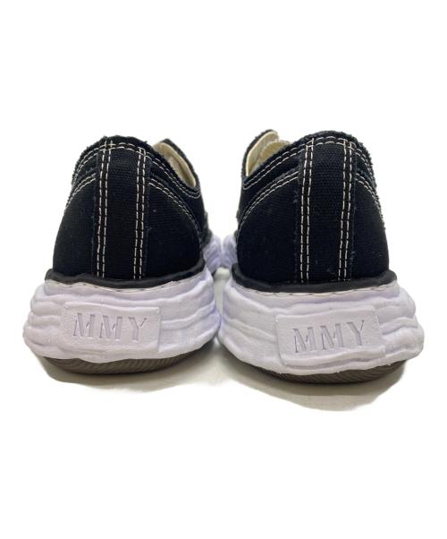 Maison MIHARA YASUHIRO（メゾン ミハラ ヤスヒロ）Maison MIHARA YASUHIRO (メゾン ミハラ ヤスヒロ) ローカットスニーカー ブラック×ホワイト サイズ:23.5の古着・服飾アイテム
