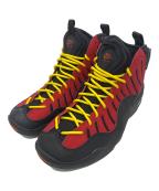 NIKEナイキ）の古着「ハイカットスニーカー」｜ブラック×レッド