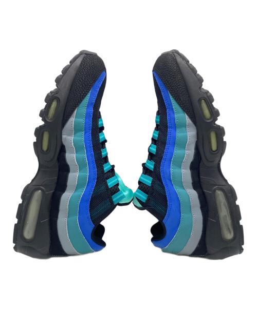 NIKE（ナイキ）NIKE (ナイキ) ローカットスニーカー ブラック×ブルー×グリーン サイズ:27㎝の古着・服飾アイテム