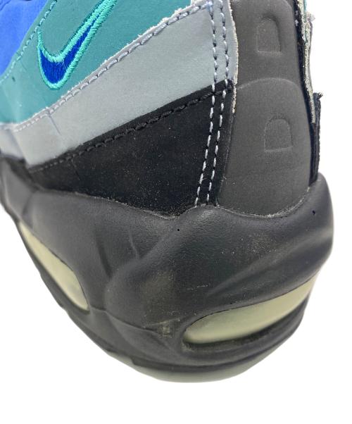 NIKE（ナイキ）NIKE (ナイキ) ローカットスニーカー ブラック×ブルー×グリーン サイズ:27㎝の古着・服飾アイテム
