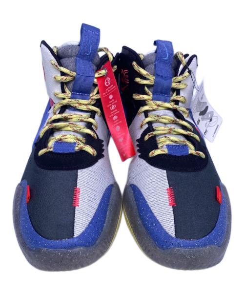 NIKE（ナイキ）NIKE (ナイキ) ハイカットスニーカー ホワイト×ブルー×グレー サイズ:27.5cm 未使用品の古着・服飾アイテム