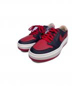 NIKEナイキ）の古着「ローカットスニーカー」｜ブラック×レッド