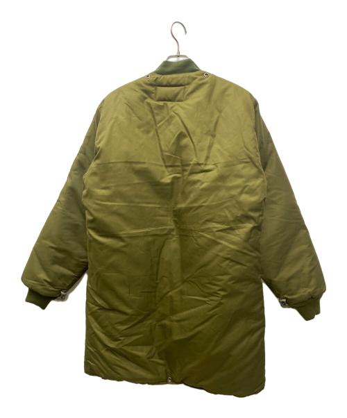 PEERLESS GARMENTS（ピアレスガーメンツ）PEERLESS GARMENTS (ピアレスガーメンツ) ミリタリーコート オリーブ サイズ:Ｍの古着・服飾アイテム