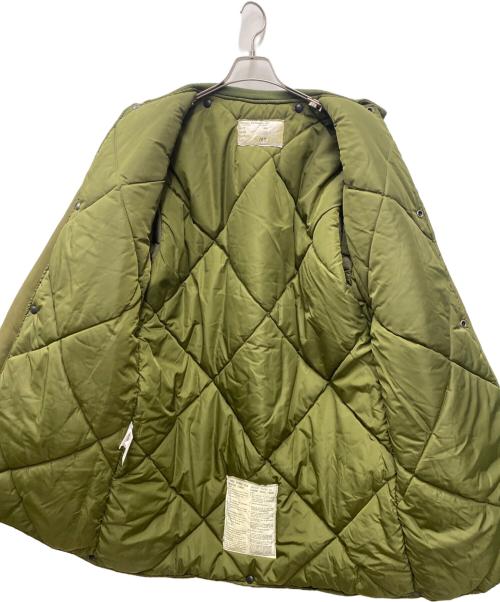 PEERLESS GARMENTS（ピアレスガーメンツ）PEERLESS GARMENTS (ピアレスガーメンツ) ミリタリーコート オリーブ サイズ:Ｍの古着・服飾アイテム