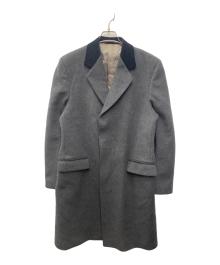 Hepworths（ヘップワース）の古着「フライフロントコート」｜グレー