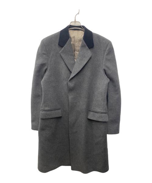Hepworths（ヘップワース）Hepworths (ヘップワース) フライフロントコート グレー サイズ:SIZE ONEの古着・服飾アイテム