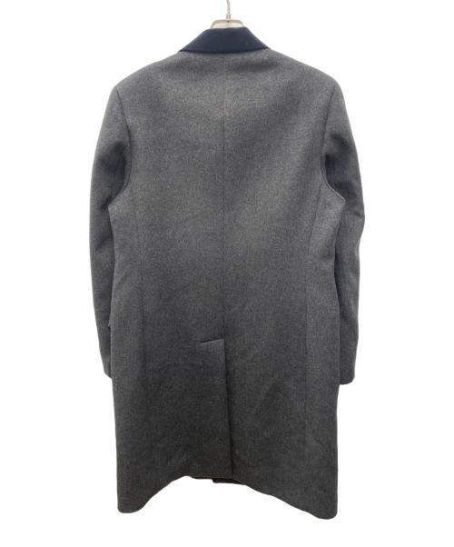Hepworths（ヘップワース）Hepworths (ヘップワース) フライフロントコート グレー サイズ:SIZE ONEの古着・服飾アイテム