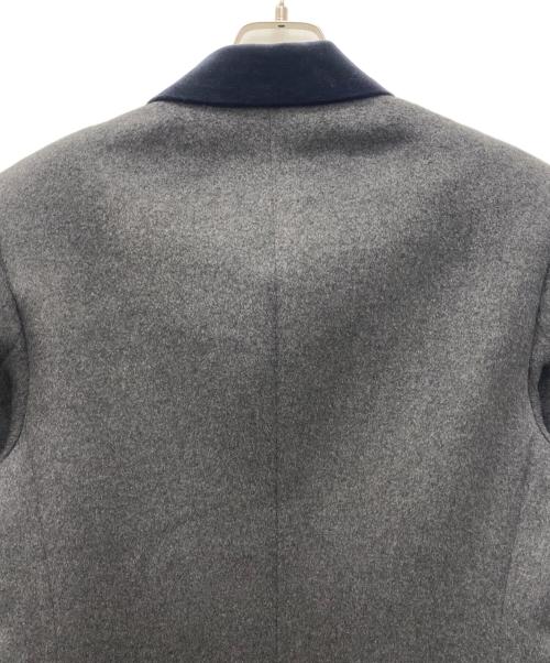 Hepworths（ヘップワース）Hepworths (ヘップワース) フライフロントコート グレー サイズ:SIZE ONEの古着・服飾アイテム