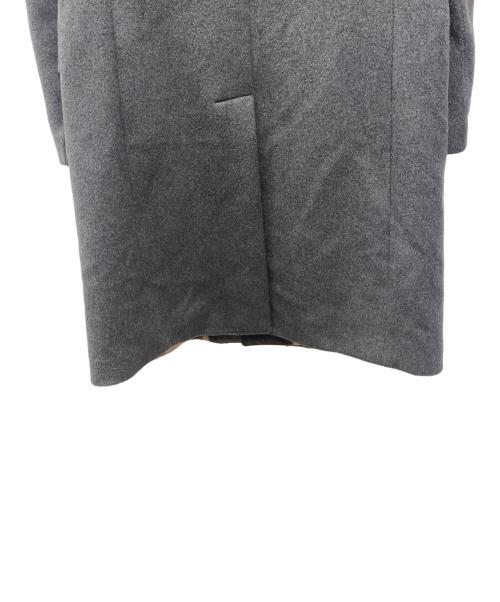 Hepworths（ヘップワース）Hepworths (ヘップワース) フライフロントコート グレー サイズ:SIZE ONEの古着・服飾アイテム