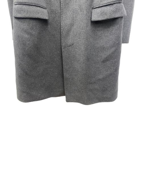 Hepworths（ヘップワース）Hepworths (ヘップワース) フライフロントコート グレー サイズ:SIZE ONEの古着・服飾アイテム