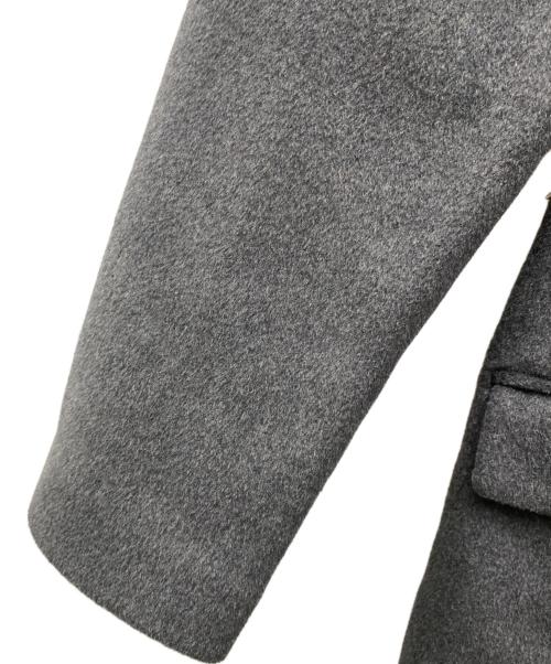 Hepworths（ヘップワース）Hepworths (ヘップワース) フライフロントコート グレー サイズ:SIZE ONEの古着・服飾アイテム