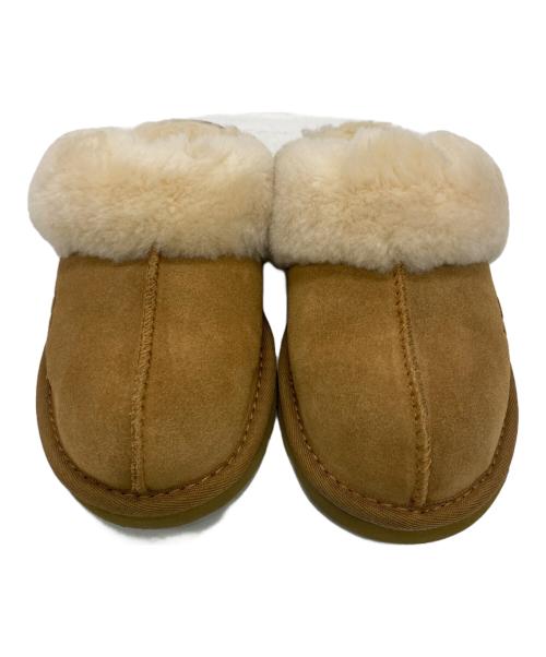 UGG（アグ）UGG (アグ) ムートンスリッポン ベージュ サイズ:22の古着・服飾アイテム