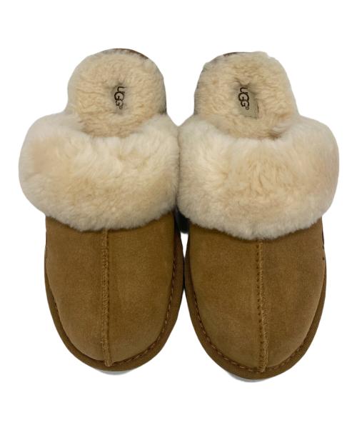 UGG（アグ）UGG (アグ) ムートンスリッポン ベージュ サイズ:22の古着・服飾アイテム