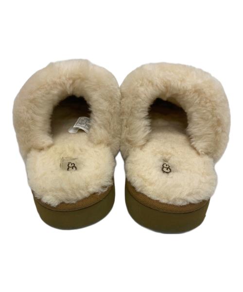 UGG（アグ）UGG (アグ) ムートンスリッポン ベージュ サイズ:22の古着・服飾アイテム
