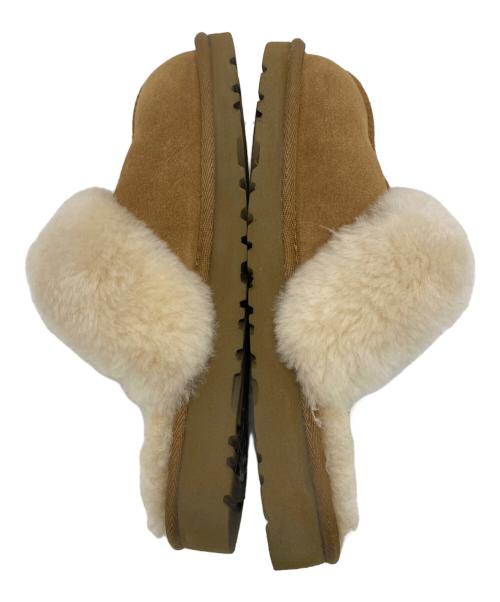 UGG（アグ）UGG (アグ) ムートンスリッポン ベージュ サイズ:22の古着・服飾アイテム