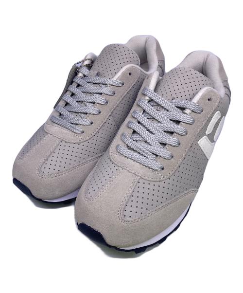 via SANGACIO（ヴィア・サンガチオ）via SANGACIO (ヴィア・サンガチオ) ローカットスニーカー グレー サイズ:24.5cmの古着・服飾アイテム