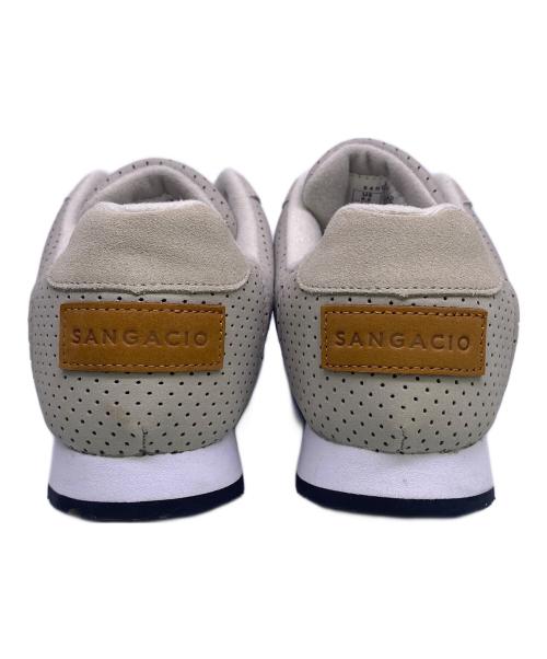 via SANGACIO（ヴィア・サンガチオ）via SANGACIO (ヴィア・サンガチオ) ローカットスニーカー グレー サイズ:24.5cmの古着・服飾アイテム
