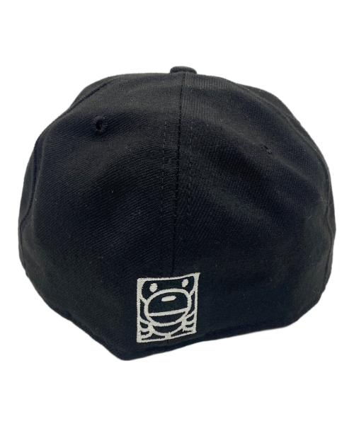 New Era（ニューエラ）New Era (ニューエラ) A BATHING APE (アベイシングエイプ) キャップ ブラックの古着・服飾アイテム
