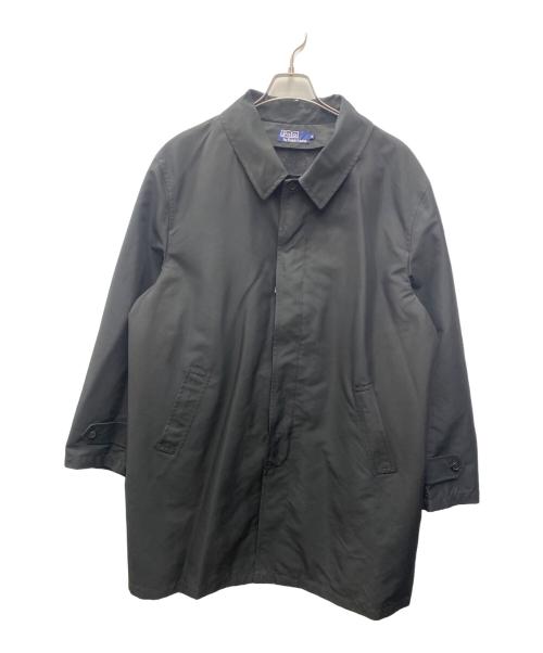 POLO RALPH LAUREN（ポロ・ラルフローレン）POLO RALPH LAUREN (ポロ・ラルフローレン) ライナー付ステンカラーコート ブラック サイズ:3Lの古着・服飾アイテム