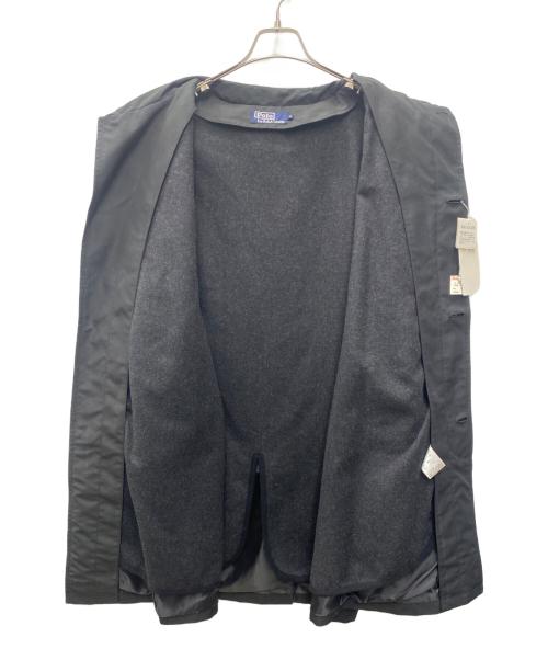 POLO RALPH LAUREN（ポロ・ラルフローレン）POLO RALPH LAUREN (ポロ・ラルフローレン) ライナー付ステンカラーコート ブラック サイズ:3Lの古着・服飾アイテム