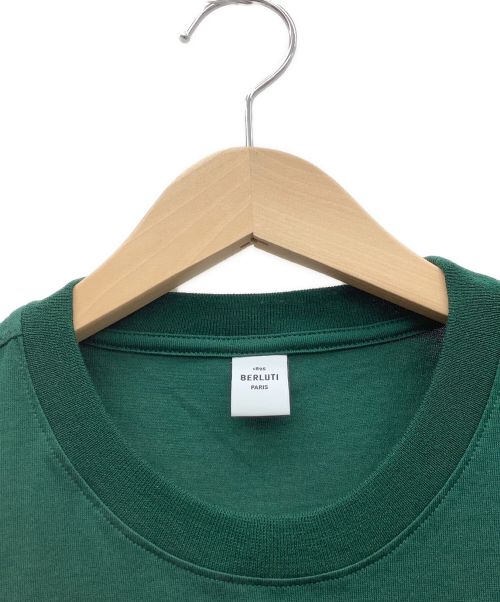 Berluti（ベルルッティ）Berluti (ベルルッティ) プリントTシャツ グリーン サイズ:XSの古着・服飾アイテム
