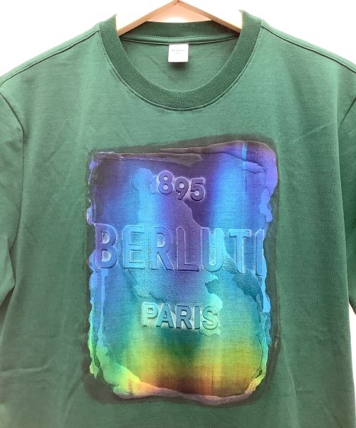 Berluti（ベルルッティ）Berluti (ベルルッティ) プリントTシャツ グリーン サイズ:XSの古着・服飾アイテム