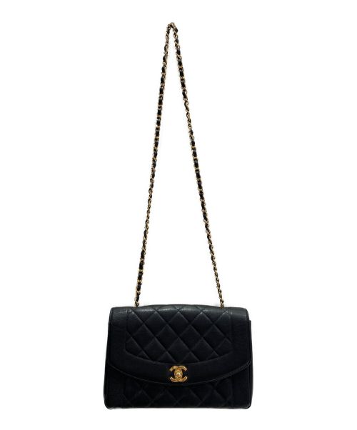 CHANEL（シャネル）CHANEL (シャネル) ダイアナフラップマトラッセ ブラックの古着・服飾アイテム