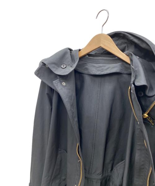 THE RERACS（ザ リラクス）THE RERACS (ザ リラクス) モッズコート ブラック サイズ:36の古着・服飾アイテム