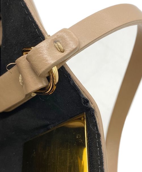 ZANCHETTI（ザンケッティー）ZANCHETTI (ザンケッティー) 2WAYバッグ ベージュの古着・服飾アイテム