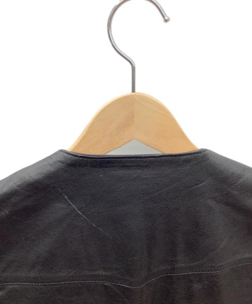 HARLEY-DAVIDSON（ハーレーダビッドソン）HARLEY-DAVIDSON (ハーレーダビッドソン) レザーベスト ブラック サイズ:Mの古着・服飾アイテム