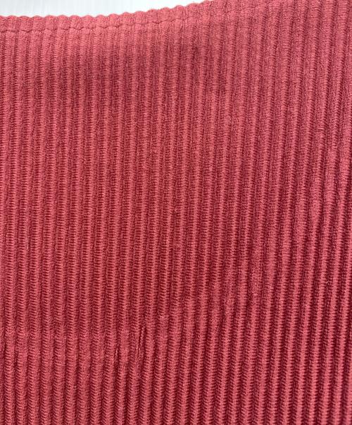 PLEATS PLEASE（プリーツプリーズ）PLEATS PLEASE (プリーツプリーズ) プリーツカットソー レッド サイズ:3の古着・服飾アイテム