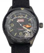 MARVEL×UNDONEマーベル×アンダーン）の古着「ロゴリストウォッチ」｜ブラック