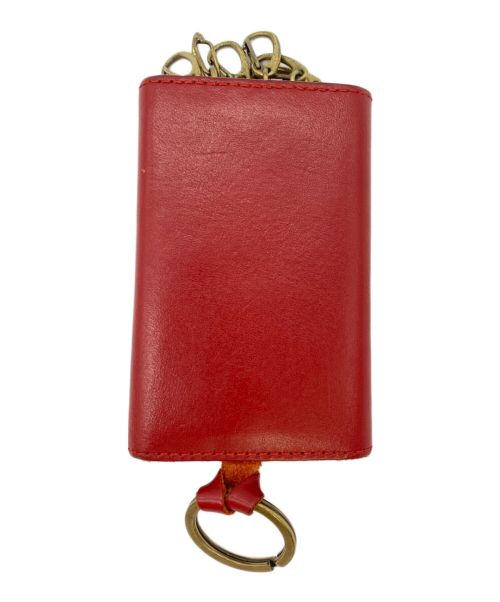 IL BISONTE（イル ビゾンテ）IL BISONTE (イル ビゾンテ) 6連キーケース レッドの古着・服飾アイテム