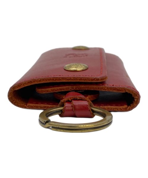 IL BISONTE（イル ビゾンテ）IL BISONTE (イル ビゾンテ) 6連キーケース レッドの古着・服飾アイテム