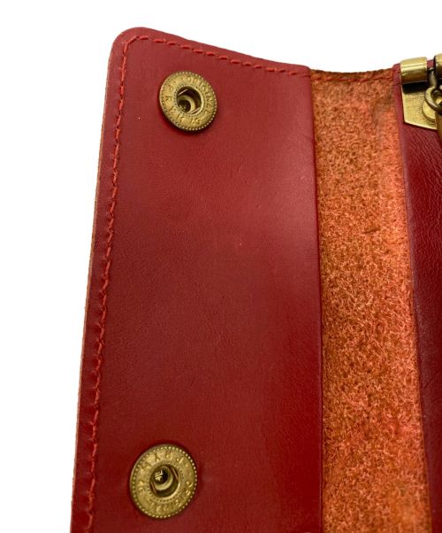 IL BISONTE（イル ビゾンテ）IL BISONTE (イル ビゾンテ) 6連キーケース レッドの古着・服飾アイテム