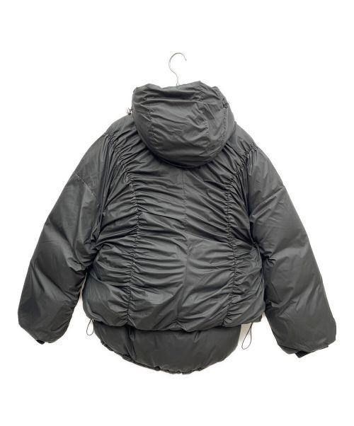 UN3D.（アンスリード）UN3D. (アンスリード) レイヤードダウンジャケット ブラック サイズ:38の古着・服飾アイテム