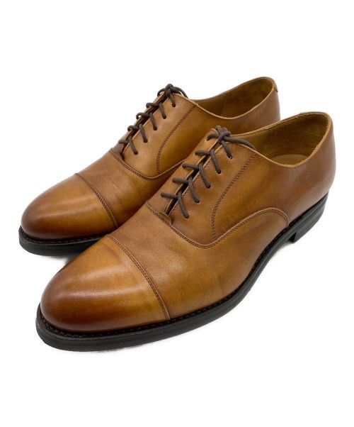 EDWARD ALLAN（エドワードアレン）EDWARD ALLAN (エドワードアレン) 9971 ストレートチップシューズ ブラウン サイズ:41の古着・服飾アイテム