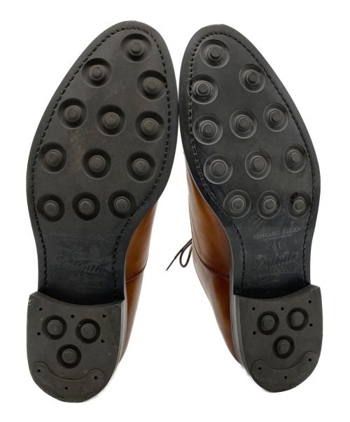 EDWARD ALLAN（エドワードアレン）EDWARD ALLAN (エドワードアレン) 9971 ストレートチップシューズ ブラウン サイズ:41の古着・服飾アイテム