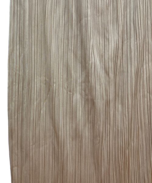 PLEATS PLEASE（プリーツプリーズ）PLEATS PLEASE (プリーツプリーズ) プリーツスカート ベージュ サイズ:3の古着・服飾アイテム