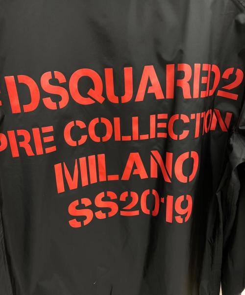DSQUARED2（ディースクエアード）DSQUARED2 (ディースクエアード) ナイロンジャケット ブラック サイズ:48の古着・服飾アイテム