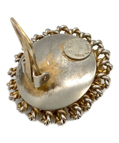 CELINE（セリーヌ）CELINE (セリーヌ) イヤリング(ペア) ゴールドの古着・服飾アイテム