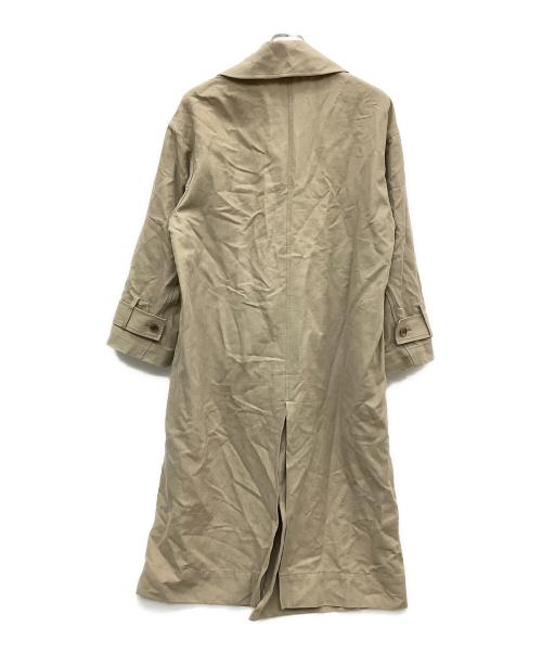 GALLARDA GALANTE（ガリャルダガランテ）GALLARDA GALANTE (ガリャルダガランテ) サルティコットンカナパダブルチェストコート ベージュ サイズ:Freeの古着・服飾アイテム