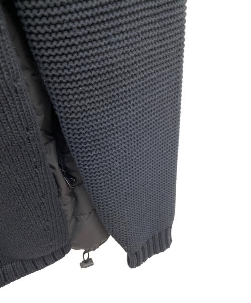 DUVETICA（デュベティカ）DUVETICA (デュベティカ) 切替ダウンジャケット ブラック サイズ:40の古着・服飾アイテム