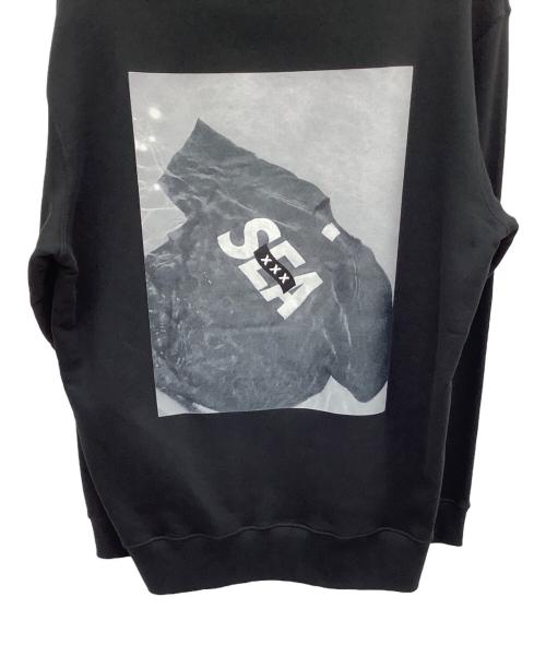 WIND AND SEA（ウィンダンシー）WIND AND SEA (ウィンダンシー) GOD SELECTION XXX (ゴッドセレクショントリプルエックス) プルオーバーパーカー ブラック サイズ:L 未使用品の古着・服飾アイテム