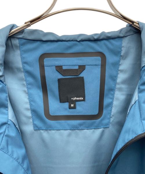 +PHENIX（フェニックス）+PHENIX (プラスフェニックス) ライトシェルコート ブルー サイズ:M 未使用品の古着・服飾アイテム