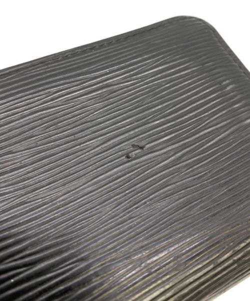 LOUIS VUITTON（ルイ ヴィトン）LOUIS VUITTON (ルイ ヴィトン) ジッピー･コイン パース ブラックの古着・服飾アイテム