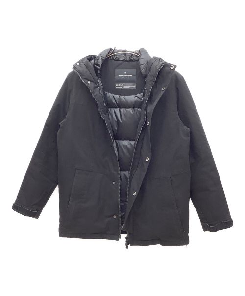 nano・universe（ナノ・ユニバース）nano・universe (ナノ・ユニバース) 西川ダウン ダウンジャケット ブラック サイズ:Sの古着・服飾アイテム