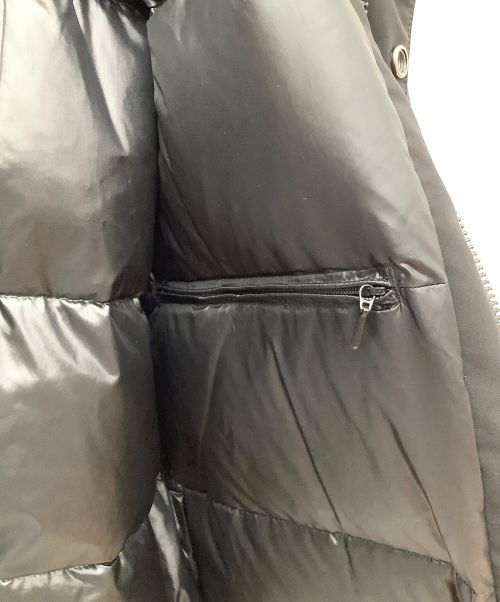 nano・universe（ナノ・ユニバース）nano・universe (ナノ・ユニバース) 西川ダウン ダウンジャケット ブラック サイズ:Sの古着・服飾アイテム