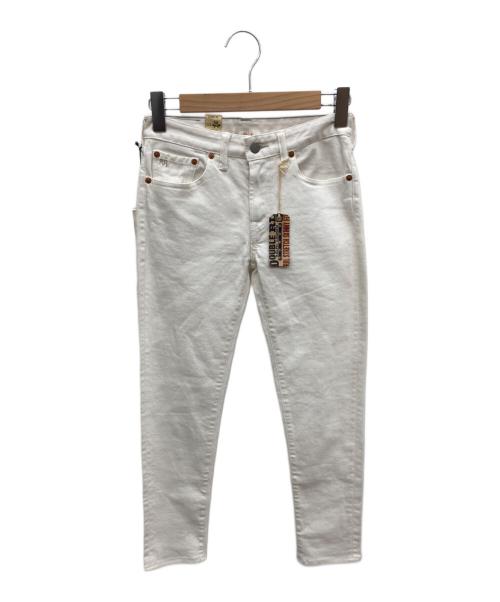 DOUBLE RL (RRL)（ダブルアールエル）DOUBLE RL (RRL) (ダブルアールエル) スキニーデニムパンツ ホワイト サイズ:25の古着・服飾アイテム